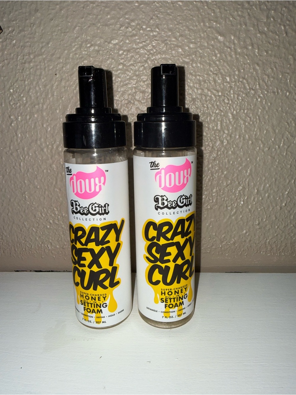 2PK The Doux Crazy Sexy Curl Setting
Foam - 7 fl oz